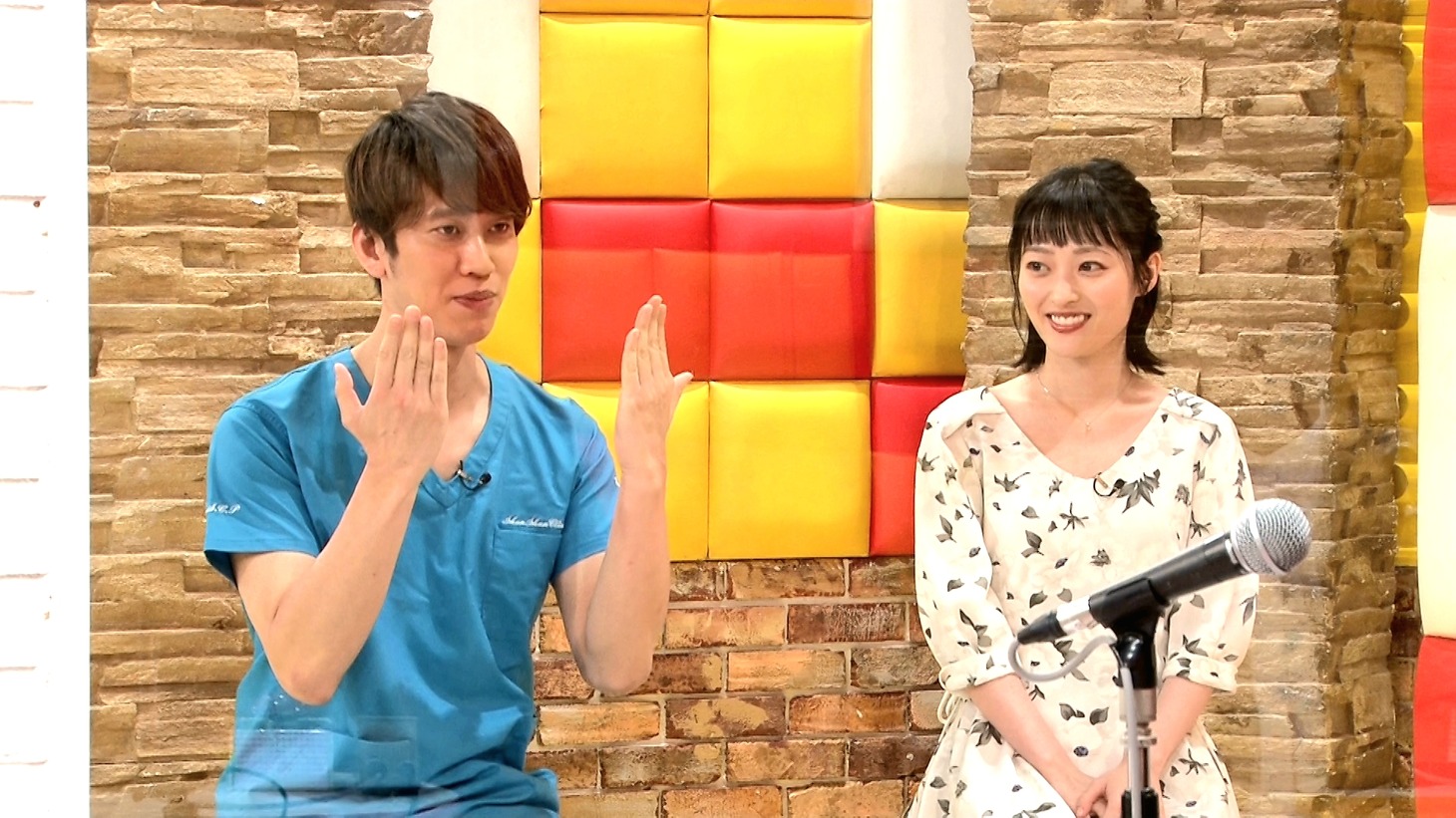 しゅんしゅんクリニックPとりぽぽカップル。(c)テレビ朝日