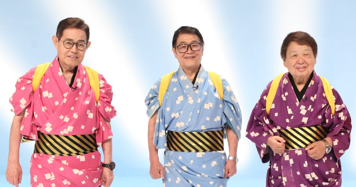 ドリフ大爆笑」オープニングテーマを加藤茶、高木ブー、仲本工事が 