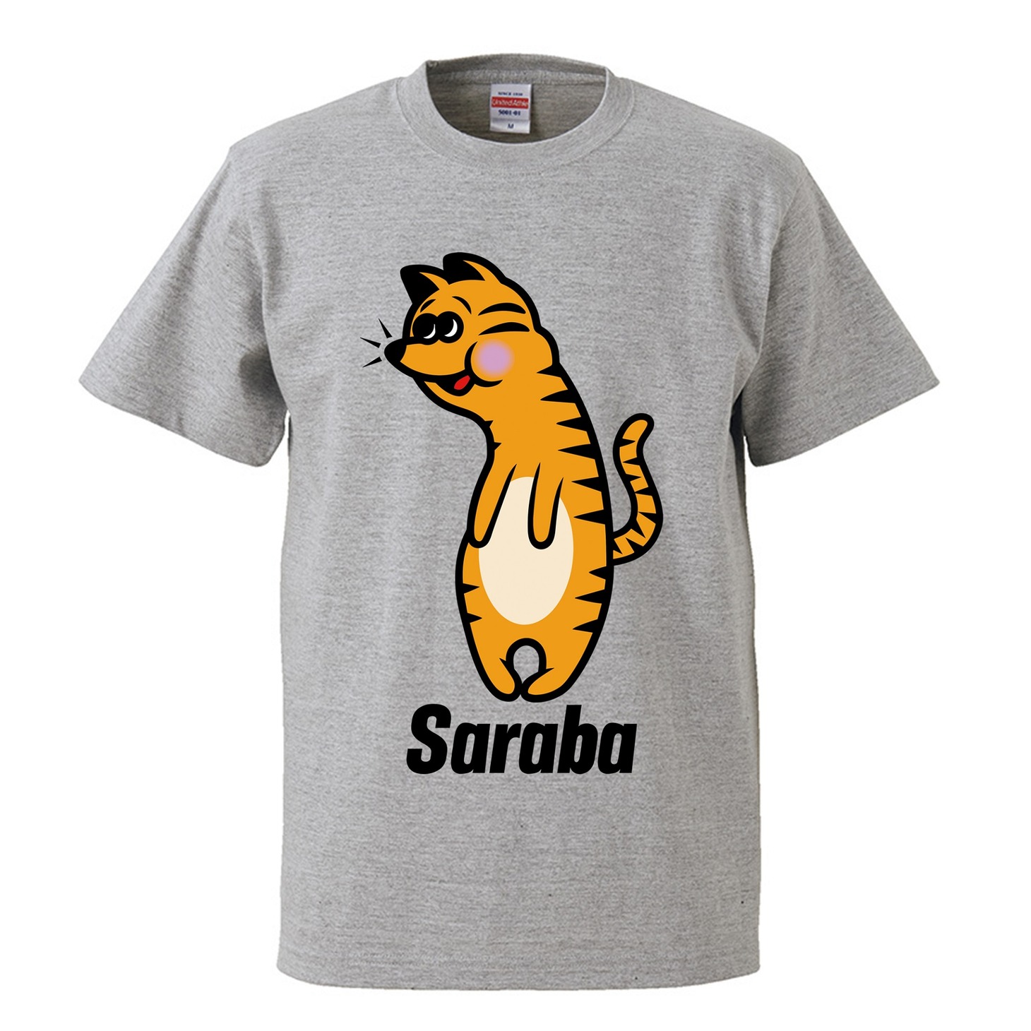 “会長”が描かれたTシャツ。