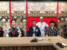 ゲストのハライチとMCのオードリー。