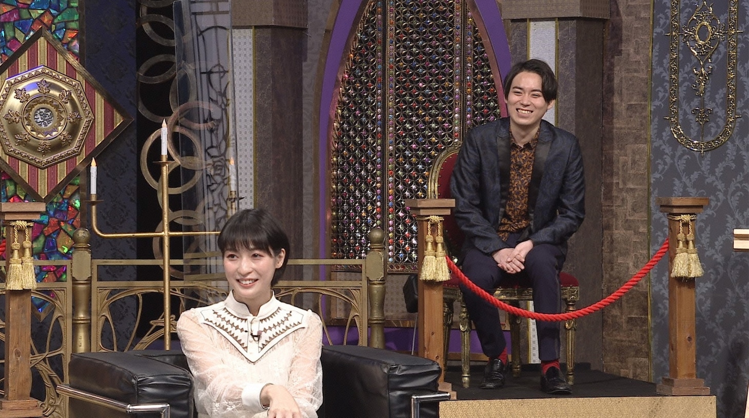 手前からデコウトミリ、クマムシ佐藤。(c)日本テレビ