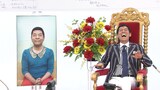 リモート出演の松尾伴内（左）と誕生日を祝われる明石家さんま（右）。(c)MBS