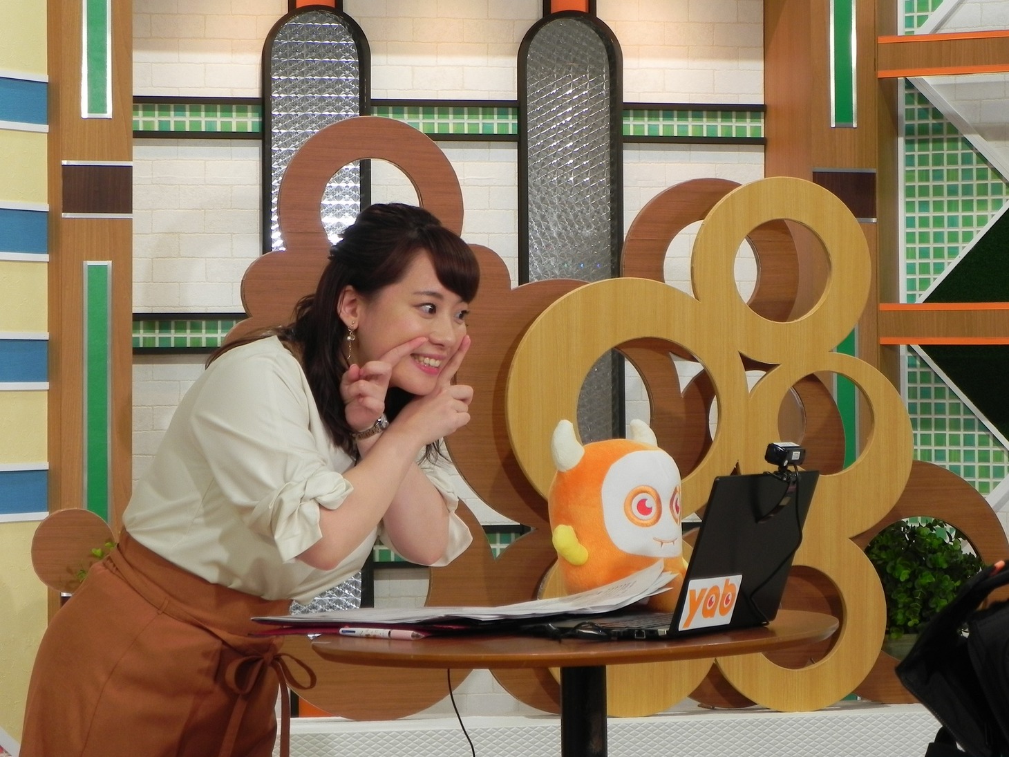 「みんなでがんばろうやまぐちスペシャル ぺこぱさん山口からおいしいもの届いてます！」より。(c)yab