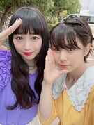 左からスパイク小川、光永。