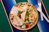 ComMunE ROOFTOP BARで提供される料理。