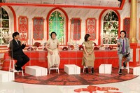 （左から）ミキ亜生、オアシズ、霜降り明星・粗品。(c)TBS