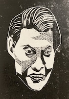 ニューヨーク屋敷の版画作品。