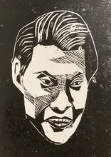 ニューヨーク屋敷の版画作品。