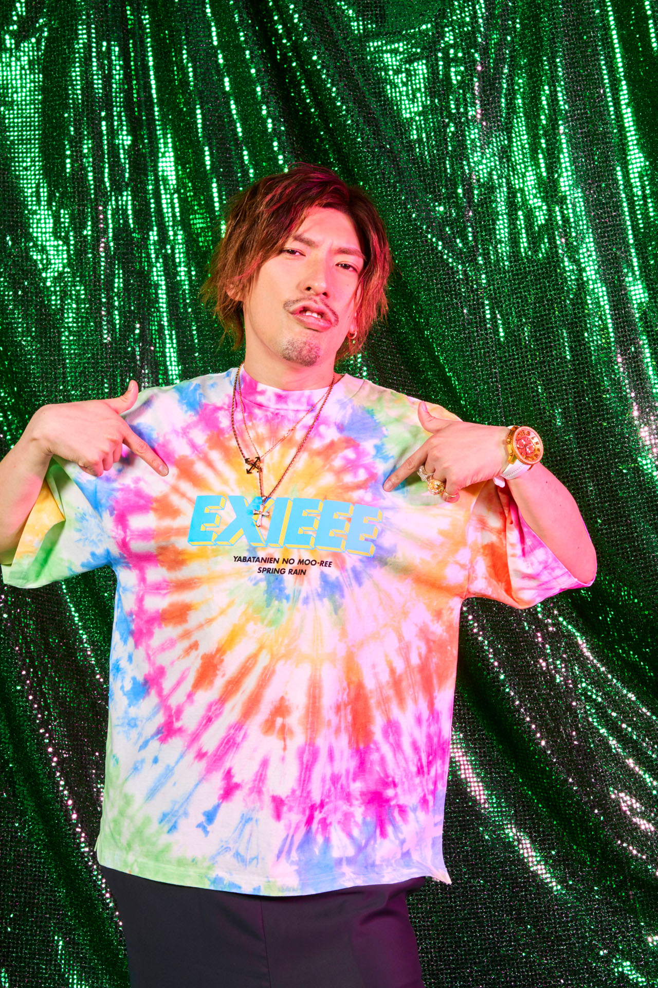 EXIEEE夏の新作アイテム着用例。
