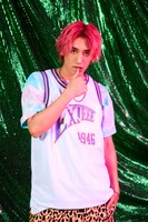 EXIEEE夏の新作アイテム着用例。