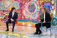 「アメトーーク！」で「東野プレゼンツ3部作」について語る（左から）蛍原徹、品川庄司・品川。(c)テレビ朝日