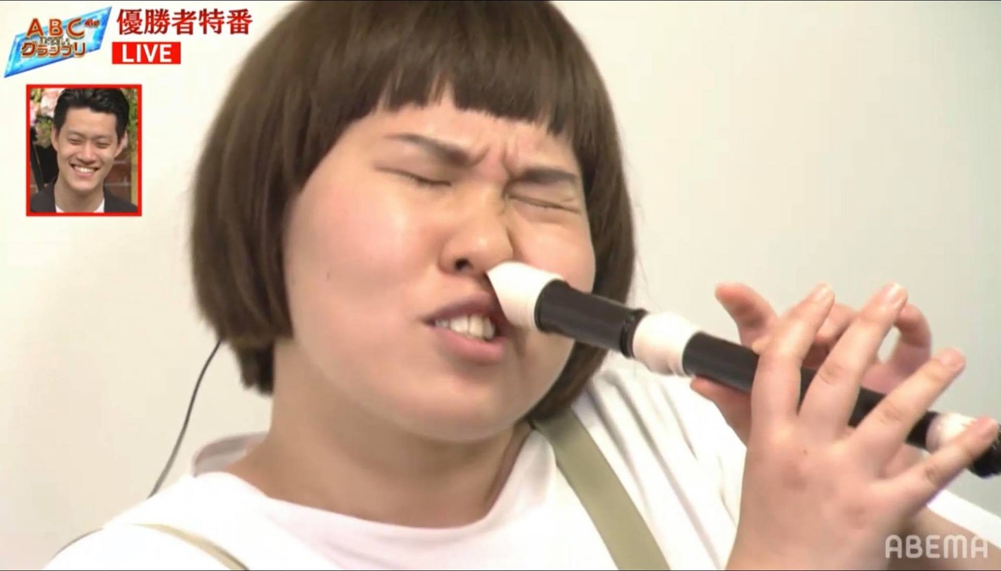 フタリシズカ・横井かりこる (c)AbemaTV,Inc.