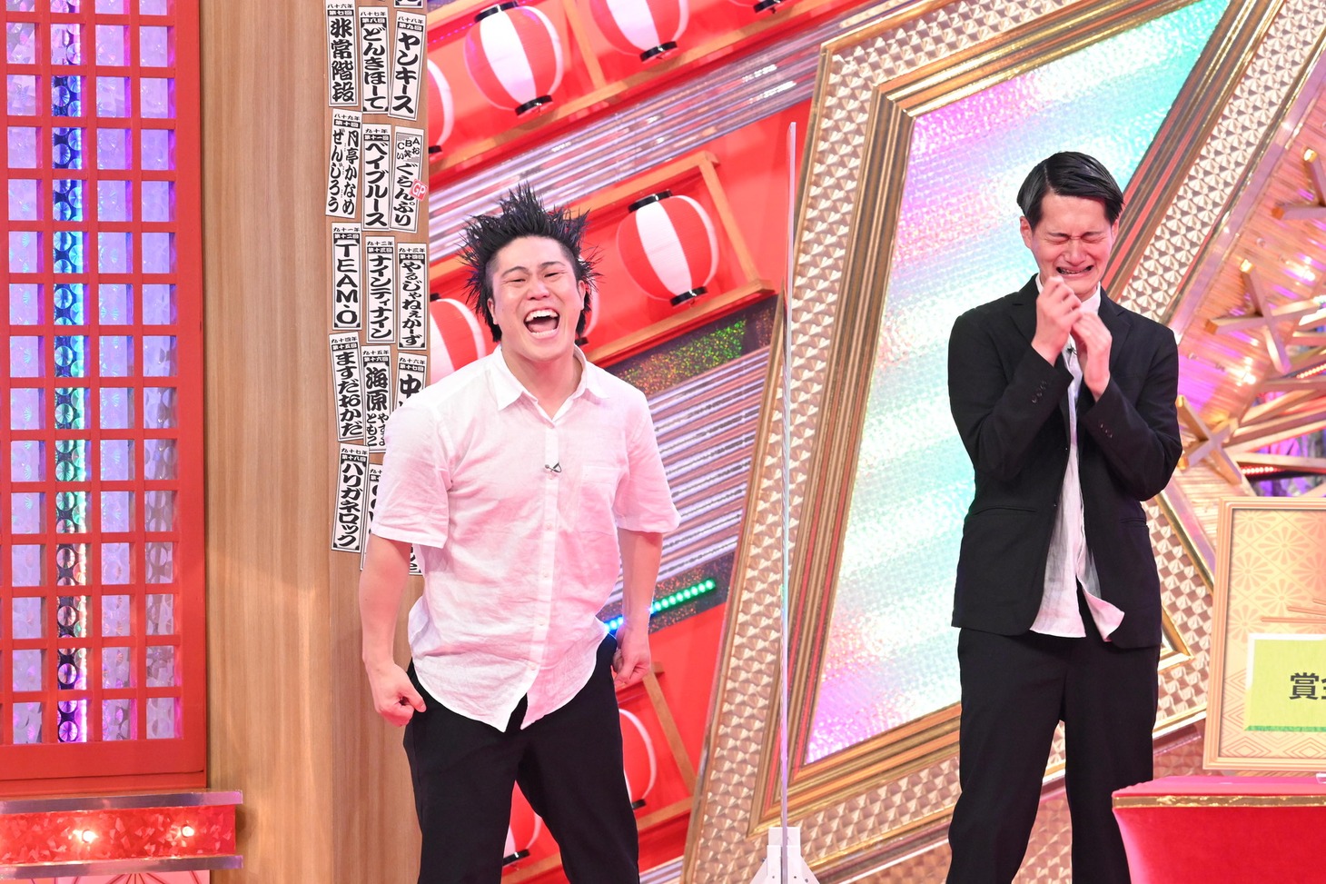 優勝を決めた直後のコウテイ。(c)ABCテレビ