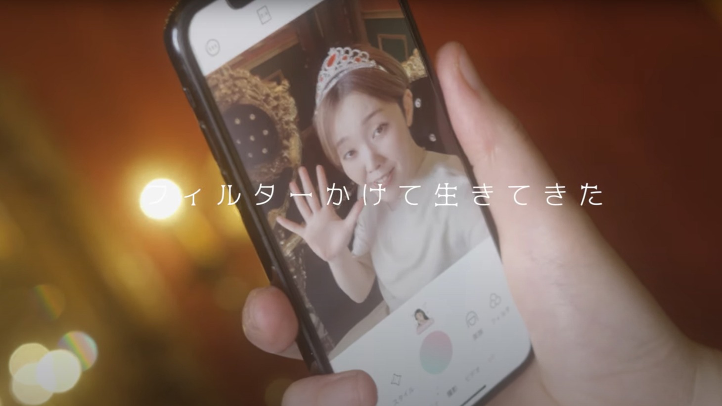「キミプリ」のミュージックビデオより。
