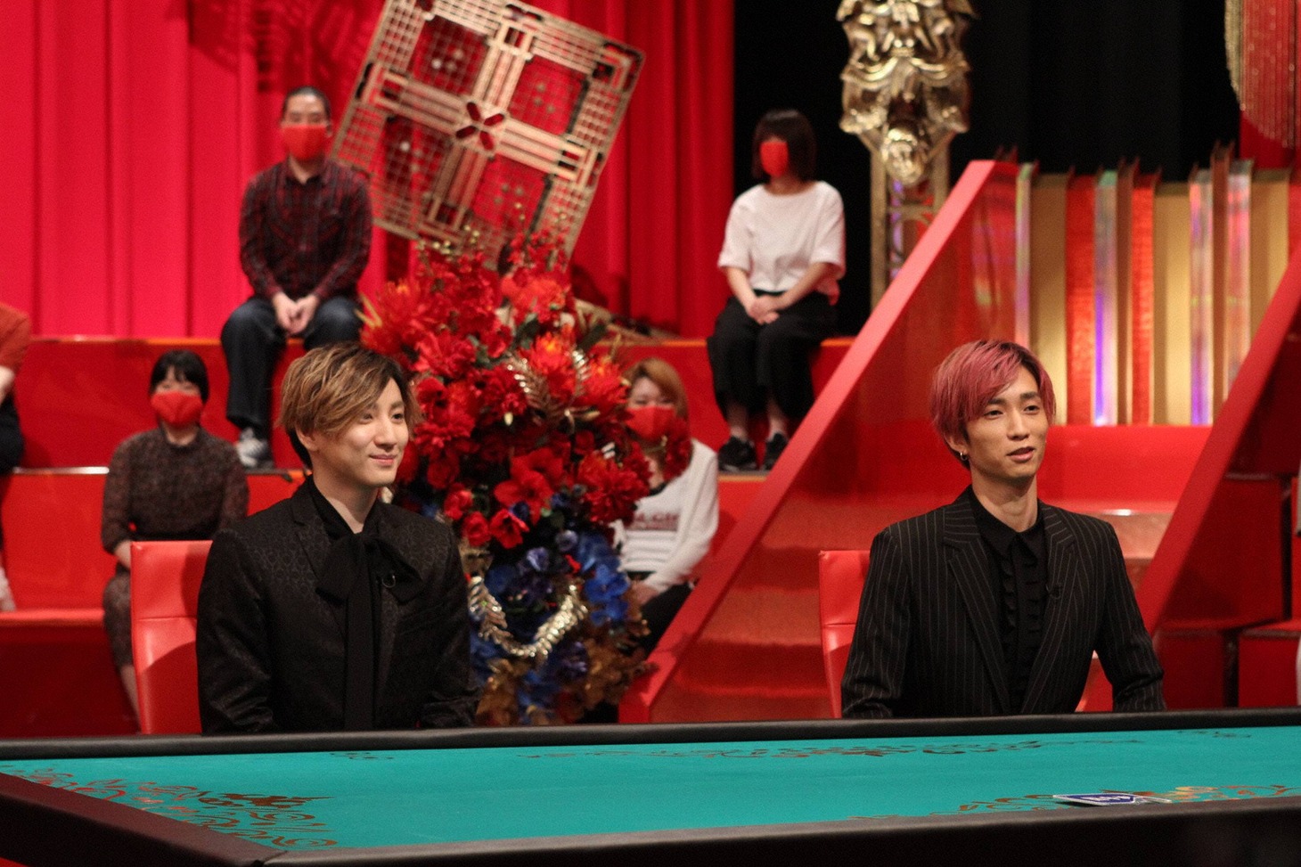 SixTONESの（左から）京本大我、田中樹。(c)フジテレビ
