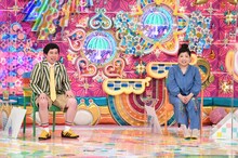 「アメトーーク！」に「団地で育った芸人」として出演する（左から）霜降り明星せいや、アジアン馬場園。(c)テレビ朝日