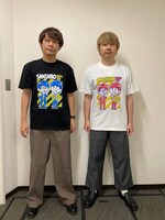 「三四郎×MOUNTAIN GRAPHICS Tシャツ」着用イメージ