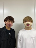 「あの頃の小宮 パーティーマスク」着用イメージ