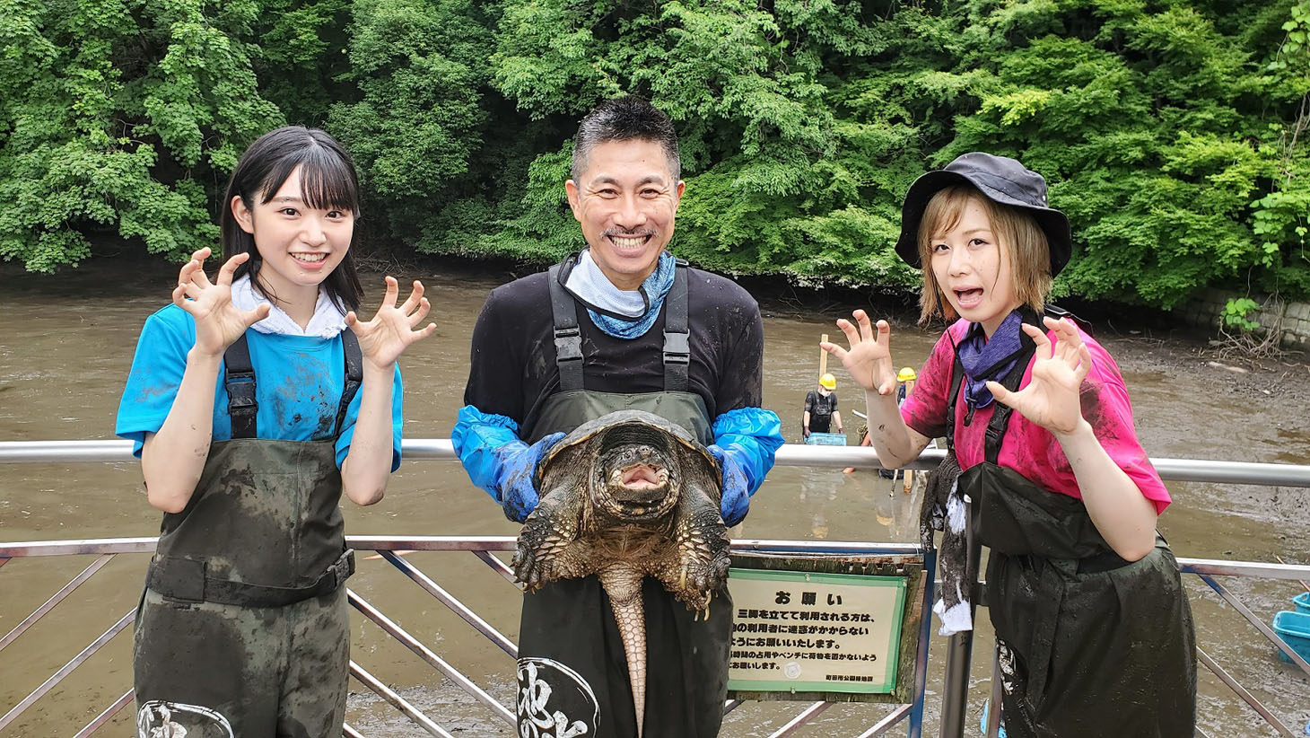 7月26日放送「緊急SOS！池の水ぜんぶ抜く大作戦」より。(c)テレビ東京
