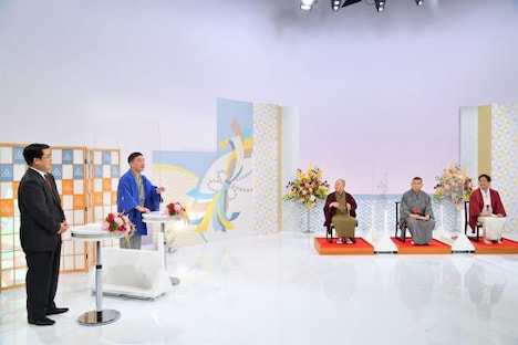 「らくごのお時間 放送100回SP」より。（写真提供：MBS）