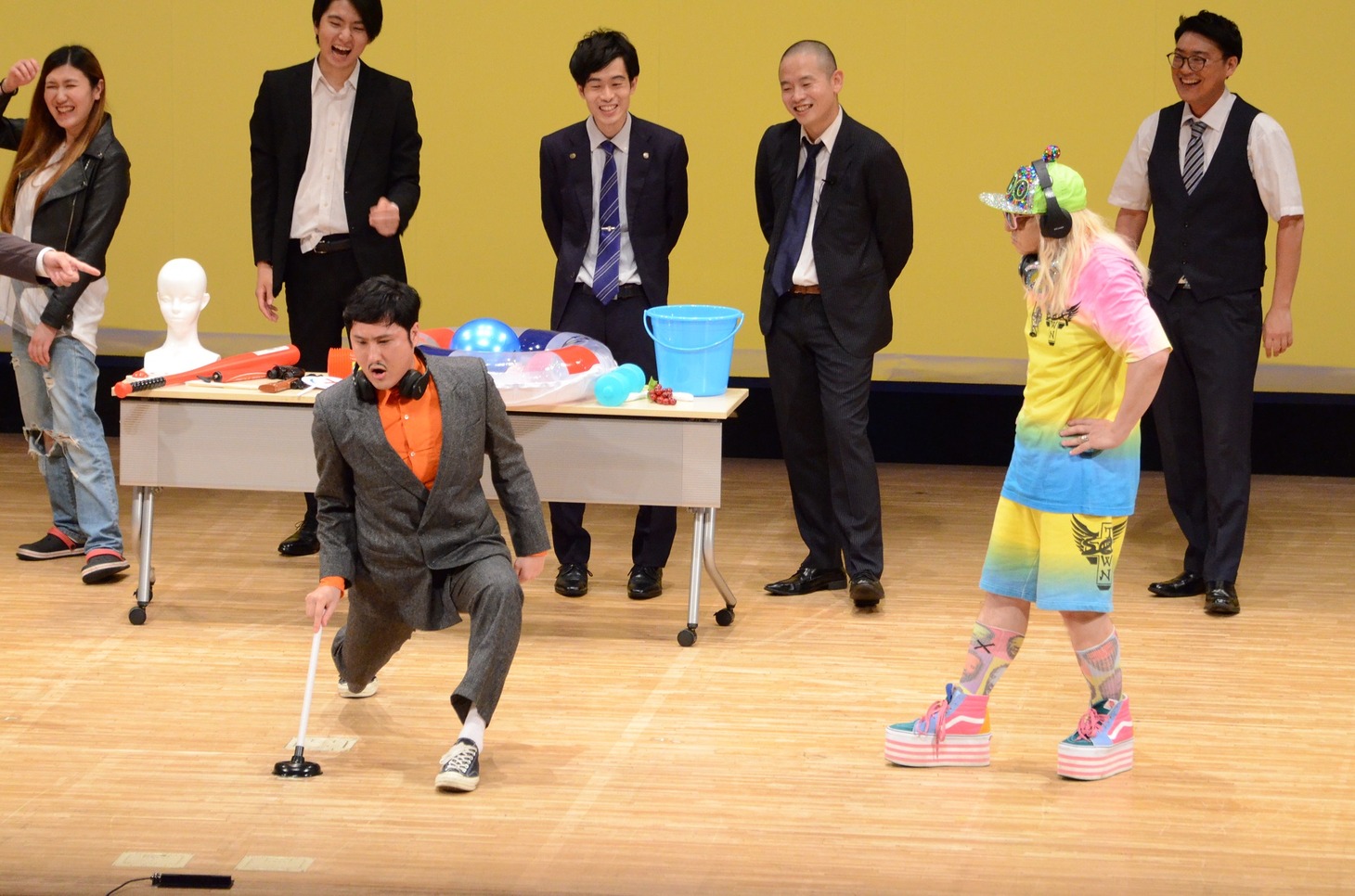 企画コーナーのワンシーン。