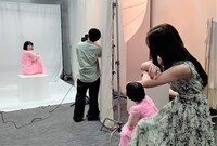 撮影の様子。(c)日本テレビ