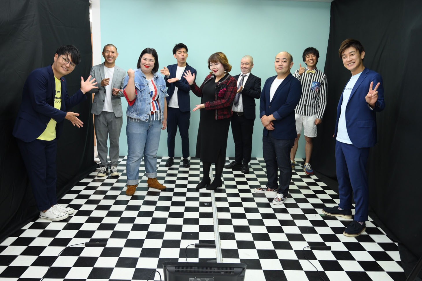 「TANDEM feat. 顔-1グランプリ2020」に出演した芸人たち。