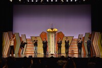 オープニングセレモニーの様子。