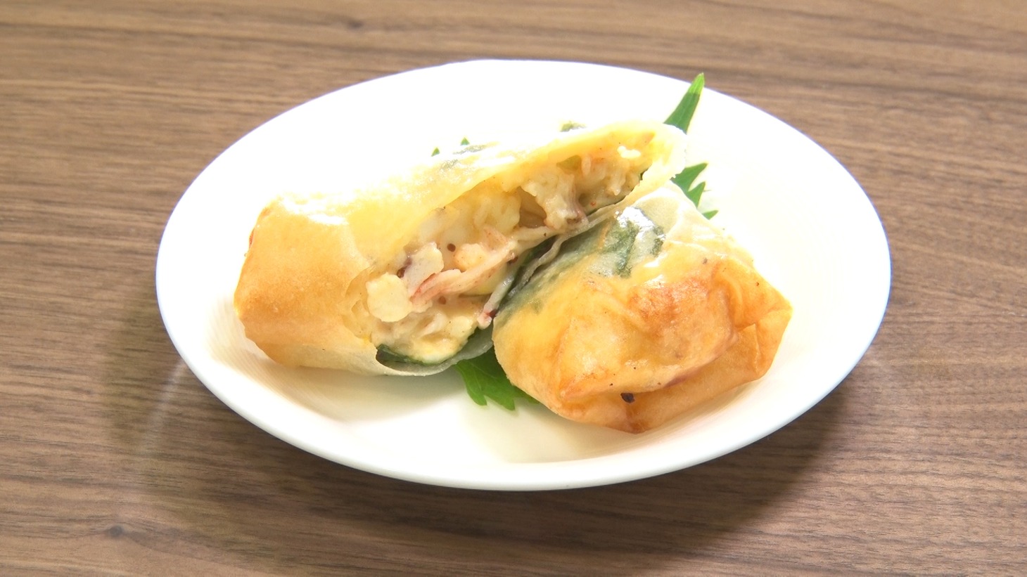 「和牛の町×ごはん」に登場する揚げ物料理。