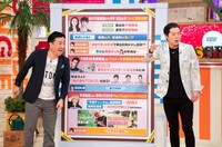 左から月亭八光、今田耕司。(c)読売テレビ