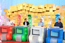 「山里亮太のまさかのバーサーカー」にパネラーとして出演する（左から）安田大サーカス・クロちゃん、アインシュタイン稲田、笑い飯・西田、野性爆弾くっきー！。(c)ABCテレビ