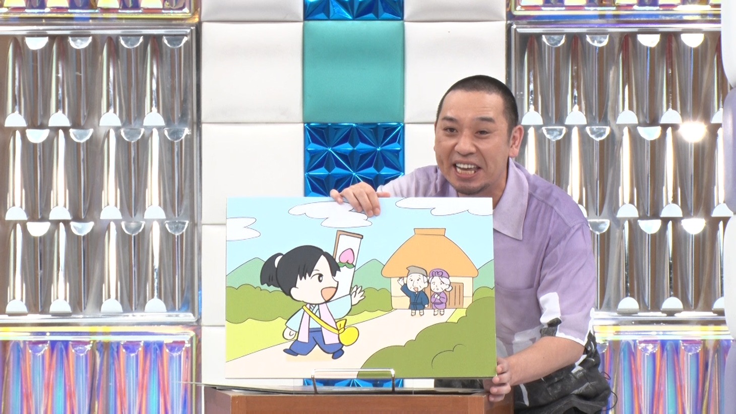 「桃太郎選手権」に出演する千鳥・大悟。(c)テレビ朝日