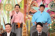 すゑひろがりずとかまいたち（手前）。(c)テレビ朝日