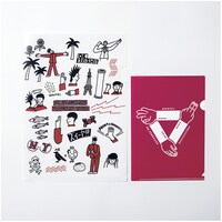 「何でもはさませてもらうわクリアファイルセットの会（コウテイバージョン）」