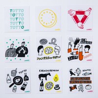 オリジナルステッカーのイメージ。