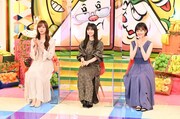 （左から）梅澤美波、齋藤飛鳥、山下美月。(c)TBS