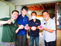 「梅沢・かまいたち＆しずちゃん・ぼる塾のタンデム自転車で行く福島バラエティロード」より。