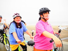 「梅沢・かまいたち＆しずちゃん・ぼる塾のタンデム自転車で行く福島バラエティロード」より。