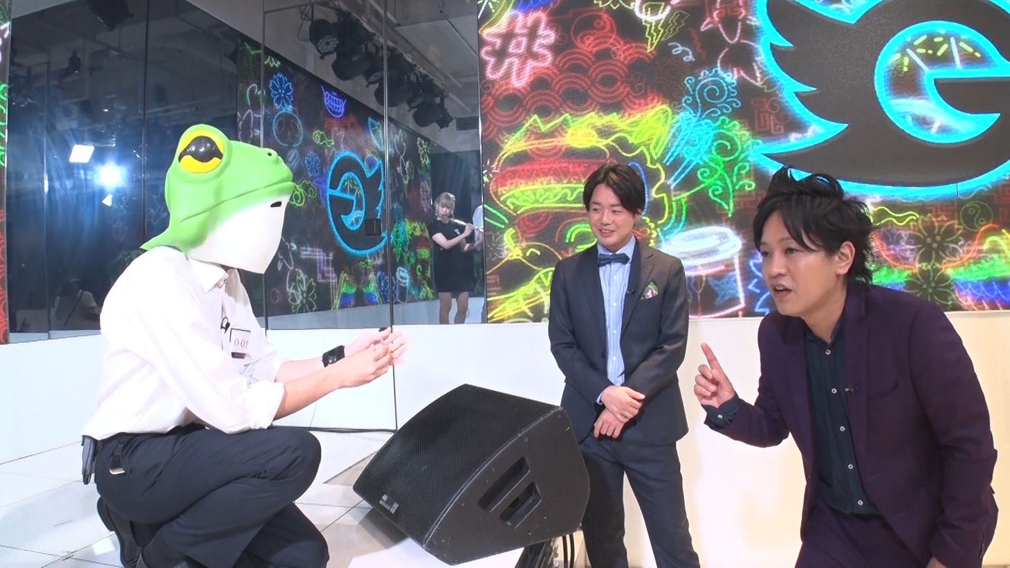 髭男♪楽団のメンバーとぺこぱ。(c)関西テレビ
