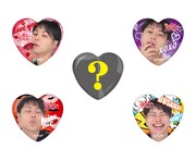 「NON STYLE 井上からのラブレター」缶バッジ