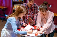 「NON STYLE 井上からのラブレター」進行中のイメージ。