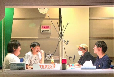 収録中のワンシーン。(c)TBSラジオ