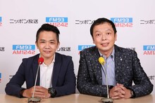 「ナイツ ザ・ラジオショー」の代打を務める中川家。