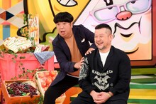 「バナナサンド」に出演する（左から）バナナマン日村とケンドーコバヤシ。(c)TBS