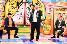 （左から）バナナマン日村、ケンドーコバヤシ、サンドウィッチマン伊達。(c)TBS