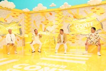 （左から）バイきんぐ、サンドウィッチマン。