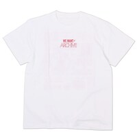 小川のせせらぎTV WE WANT ARCHIVE Tシャツ（ホワイト / フロント）