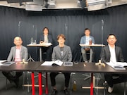 東京でリモート審査した放送作家たち。