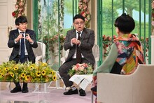 ミキと黒柳徹子。(c)テレビ朝日