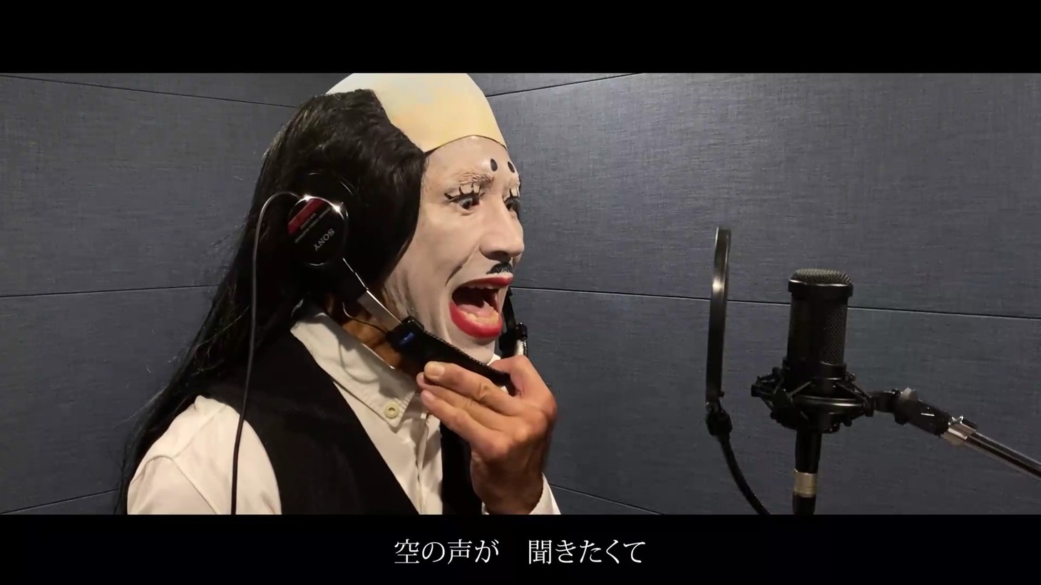 「海の声」を歌う落武者。